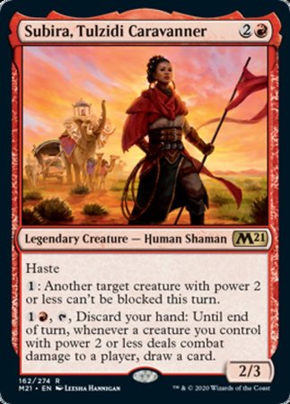 Subira, Tulzidi Caravanner [Core Set 2021] | Mega City Incorporated