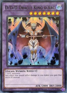 D/D/D Oracle King d'Arc [OP19-EN010] Super Rare | Mega City Incorporated