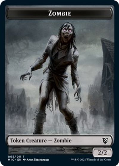 Zombie (005 MIC) // Zombie (005 MID) [Innistrad: Midnight Hunt Commander] | Mega City Incorporated