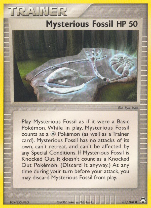 Mysterious Fossil (85/108) [EX: Power Keepers] | Mega City Incorporated