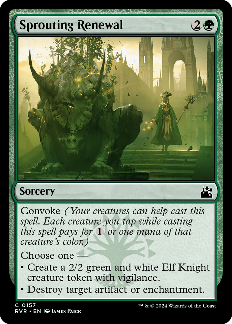 Sprouting Renewal [Ravnica Remastered] | Mega City Incorporated