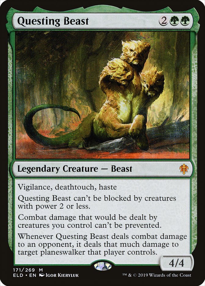 Questing Beast [Throne of Eldraine] | Mega City Incorporated