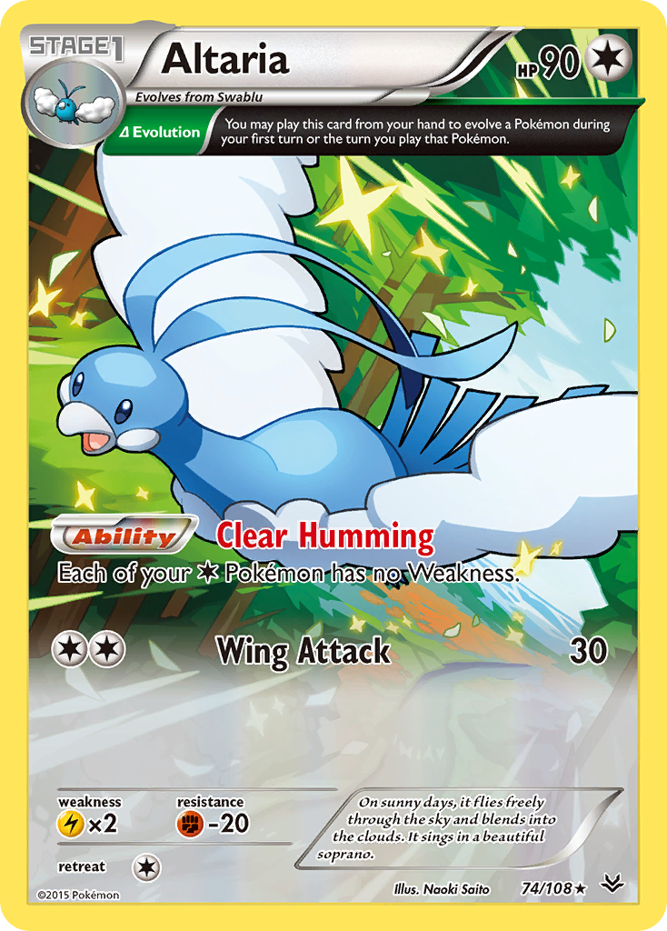 Altaria (74/108) [XY: Roaring Skies] | Mega City Incorporated