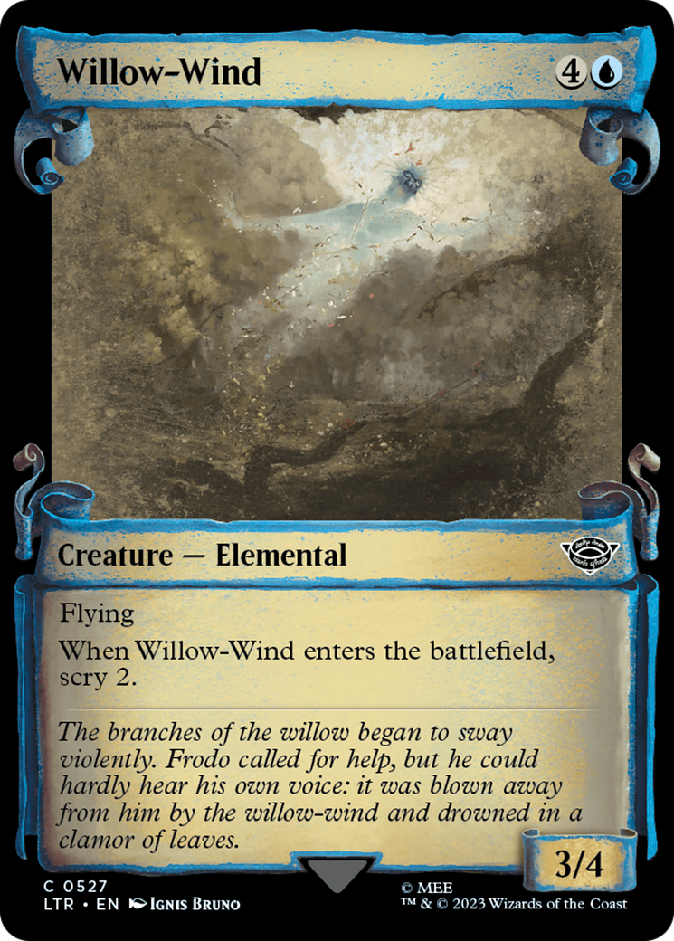 Willow-Wind [The Lord of the Rings: Tales of Middle-Earth Showcase Scrolls] | Mega City Incorporated