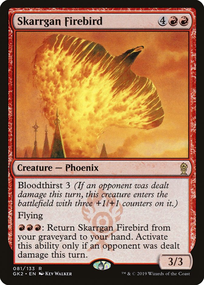 Skarrgan Firebird [Ravnica Allegiance Guild Kit] | Mega City Incorporated