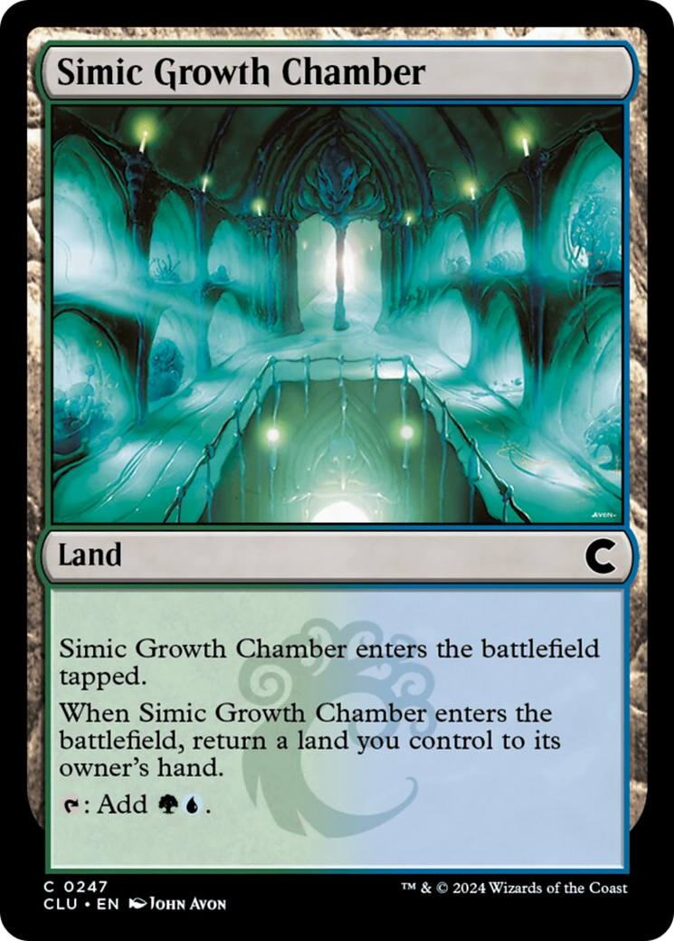 Simic Growth Chamber [Ravnica: Clue Edition] | Mega City Incorporated