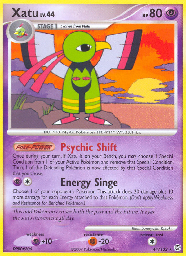 Xatu (44/132) [Diamond & Pearl: Secret Wonders] | Mega City Incorporated