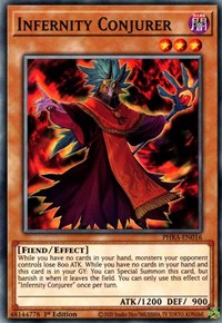 Infernity Conjurer [PHRA-EN016] Common | Mega City Incorporated