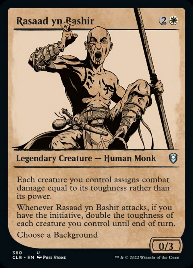 Rasaad yn Bashir (Showcase) [Commander Legends: Battle for Baldur's Gate] | Mega City Incorporated