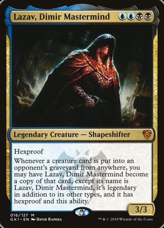 Lazav, Dimir Mastermind [GRN Guild Kit] | Mega City Incorporated