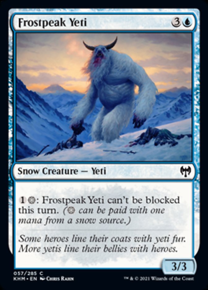 Frostpeak Yeti [Kaldheim] | Mega City Incorporated