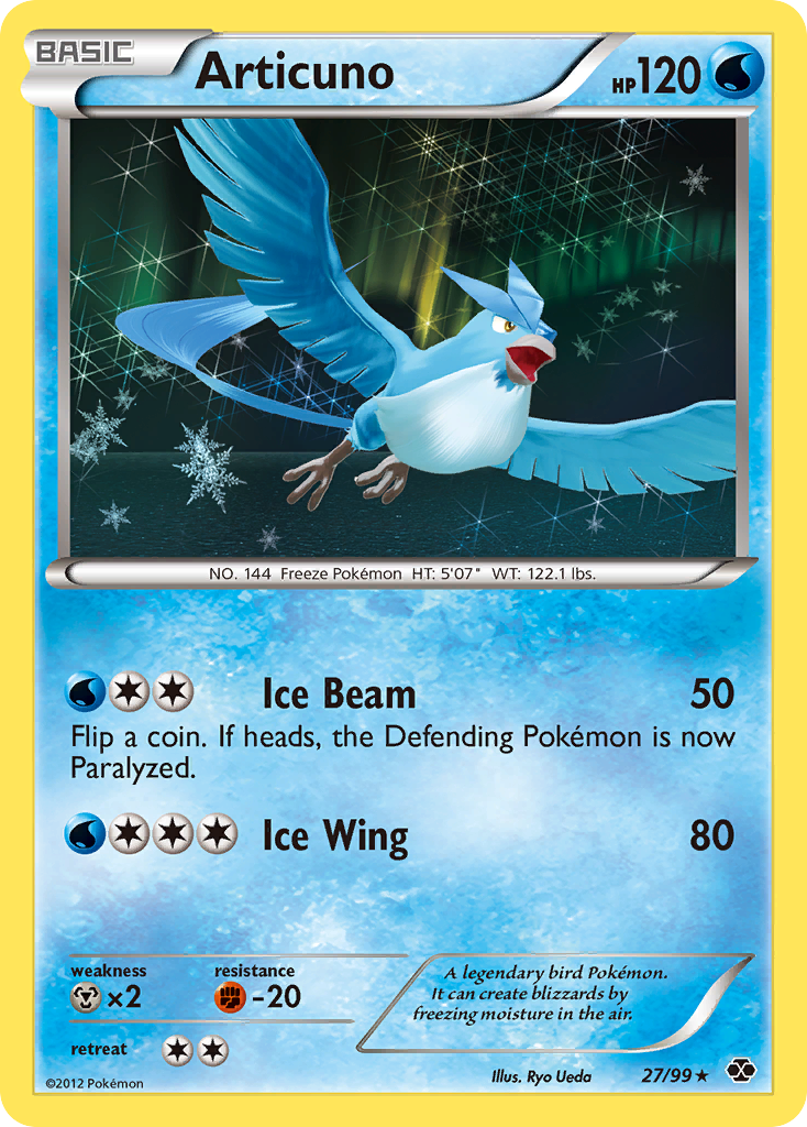 Articuno (27/99) [Black & White: Next Destinies] | Mega City Incorporated