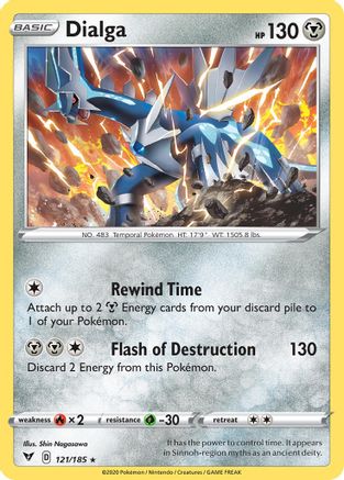 Dialga (121/185) (Theme Deck Exclusive) [Sword & Shield: Vivid Voltage] | Mega City Incorporated