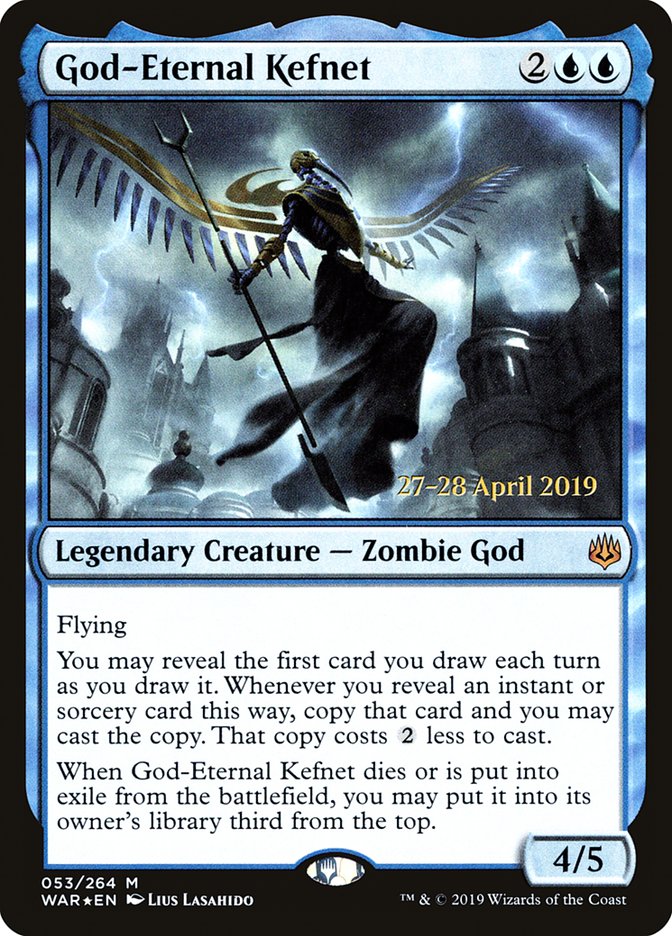 God-Eternal Kefnet  [War of the Spark Prerelease Promos] | Mega City Incorporated