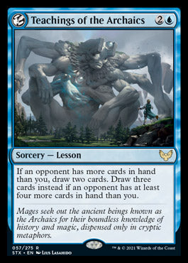Teachings of the Archaics [Strixhaven: School of Mages] | Mega City Incorporated