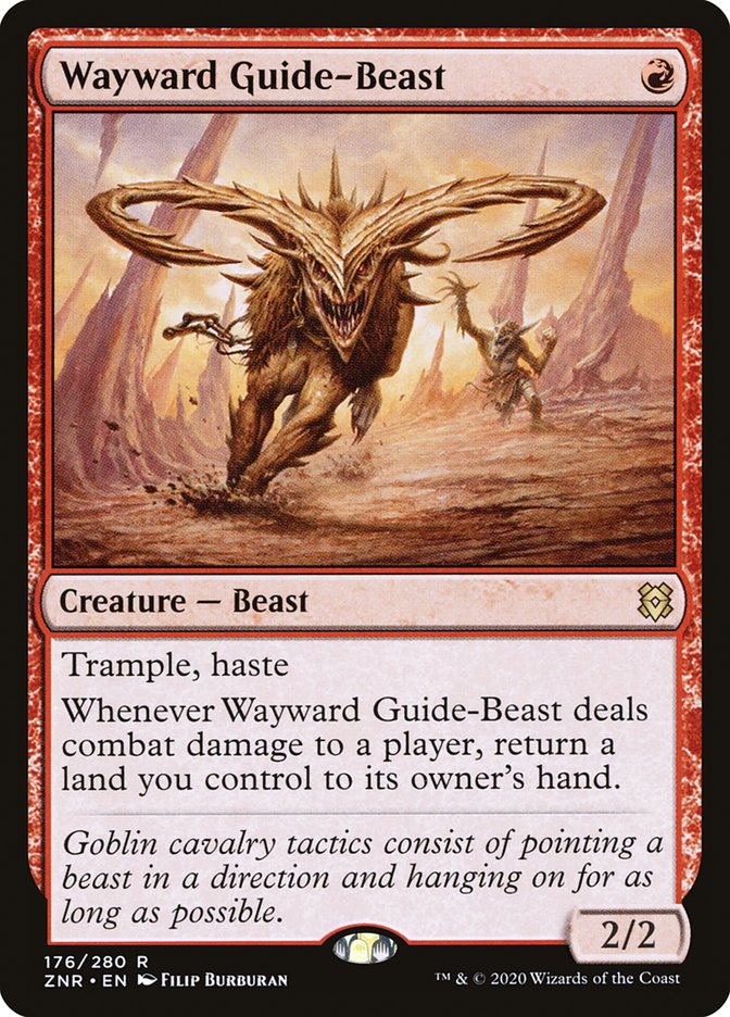 Wayward Guide-Beast [Zendikar Rising] | Mega City Incorporated