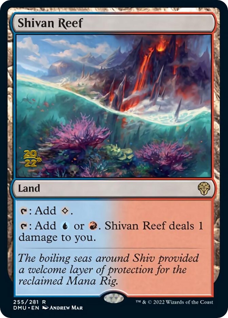 Shivan Reef [Dominaria United Prerelease Promos] | Mega City Incorporated