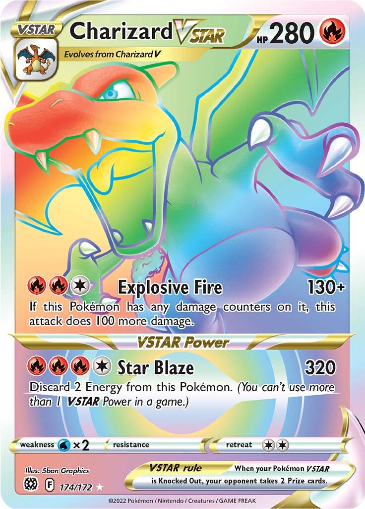 Charizard VSTAR (174/172) [Sword & Shield: Brilliant Stars] | Mega City Incorporated