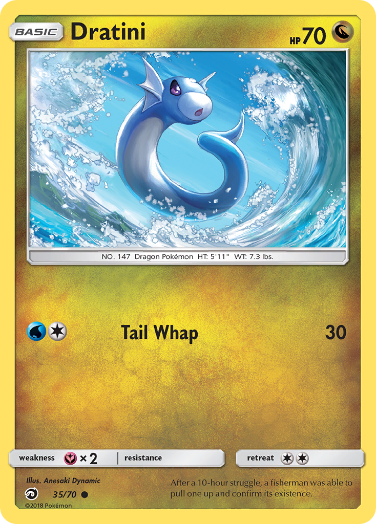 Dratini (35/70) [Sun & Moon: Dragon Majesty] | Mega City Incorporated