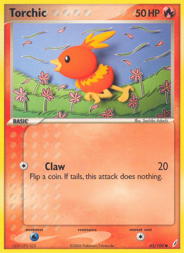 Torchic (65/100) [EX: Crystal Guardians] | Mega City Incorporated