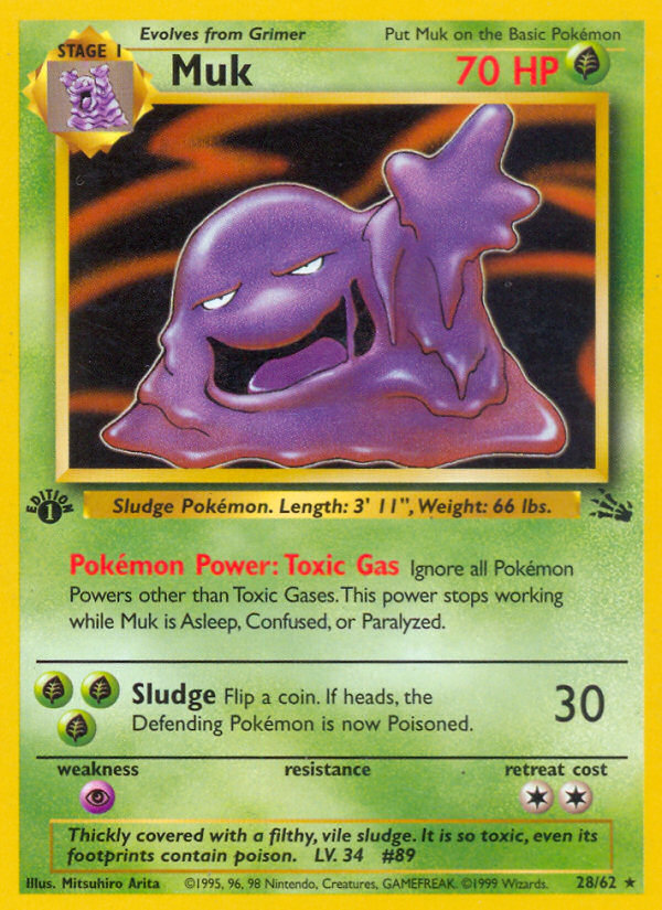 Muk (28/62) [Fossil 1st Edition] | Mega City Incorporated