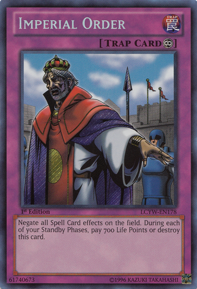 Imperial Order [LCYW-EN178] Secret Rare | Mega City Incorporated