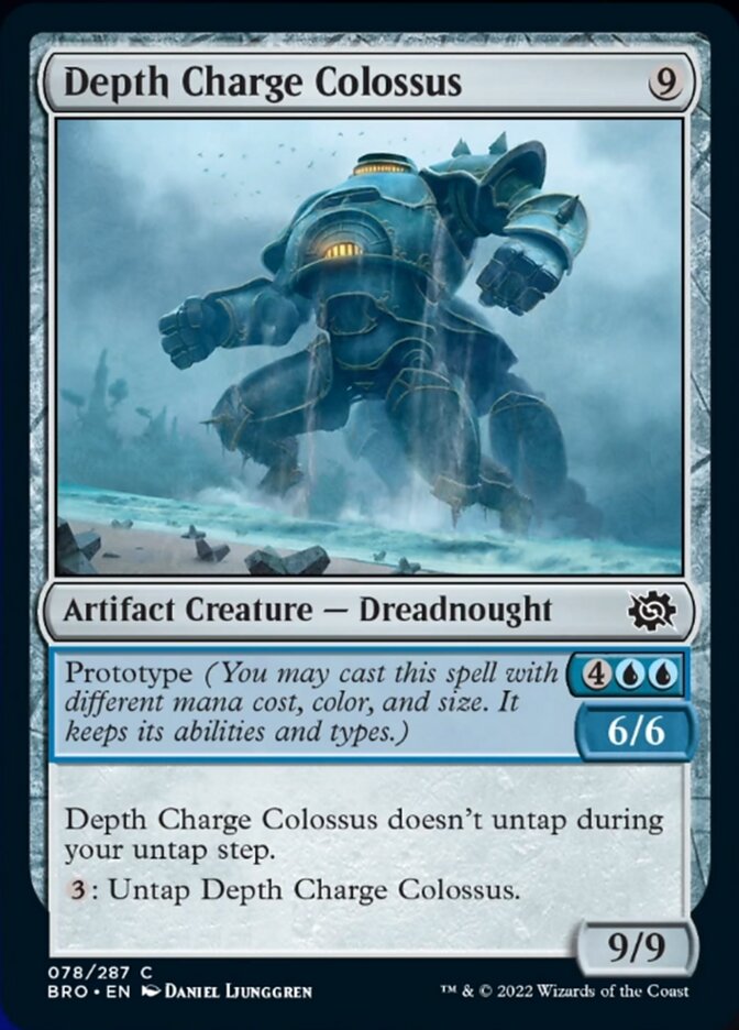 Depth Charge Colossus [The Brothers' War] | Mega City Incorporated