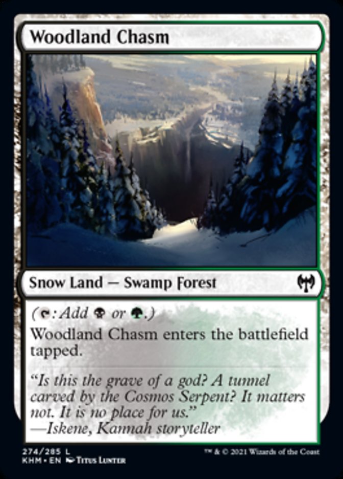 Woodland Chasm [Kaldheim] | Mega City Incorporated
