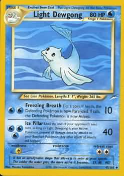 Light Dewgong (45/105) [Neo Destiny Unlimited] | Mega City Incorporated