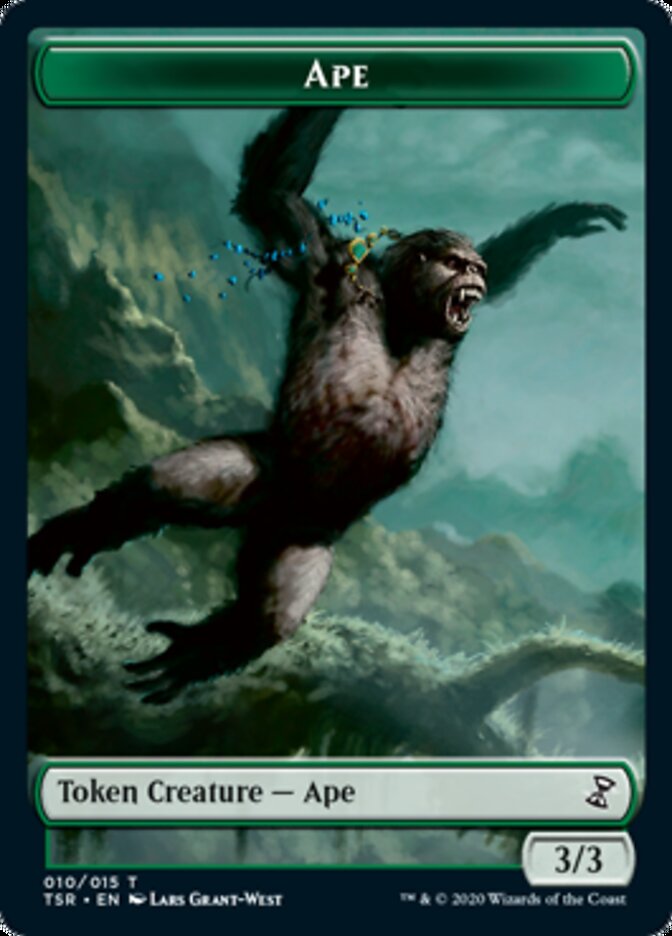 Ape Token [Time Spiral Remastered Tokens] | Mega City Incorporated