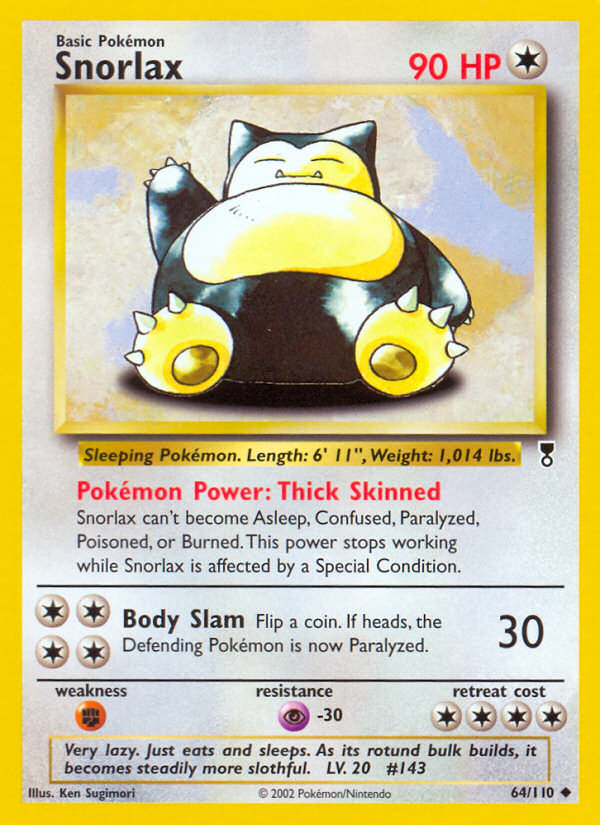 Snorlax (64/110) [Legendary Collection] | Mega City Incorporated