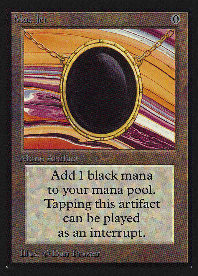 Mox Jet (Black Stone) [International Collectors’ Edition] | Mega City Incorporated