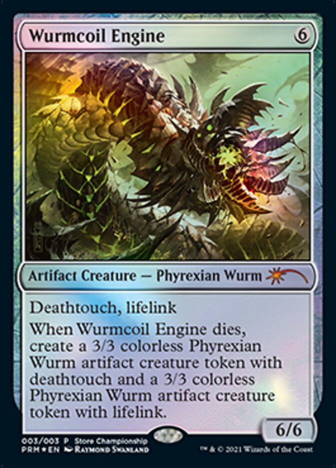 Wurmcoil Engine [Wizards Play Network 2021] | Mega City Incorporated