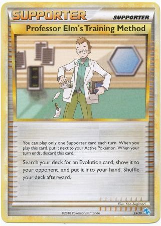 Professor Elm's Training Method (25/30) [HeartGold & SoulSilver: Trainer Kit - Gyarados] | Mega City Incorporated