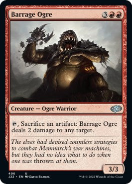 Barrage Ogre [Jumpstart 2022] | Mega City Incorporated