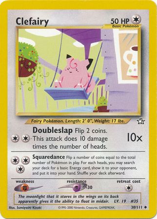 Clefairy (30/111) [Neo Genesis Unlimited] | Mega City Incorporated