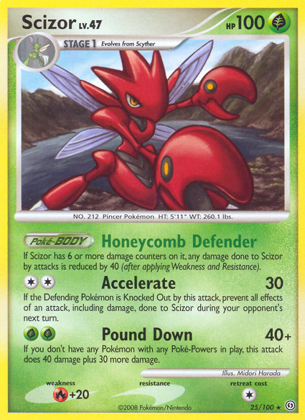 Scizor (25/100) [Diamond & Pearl: Stormfront] | Mega City Incorporated