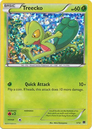 Treecko (1/12) [McDonald's Promos: 2015 Collection] | Mega City Incorporated