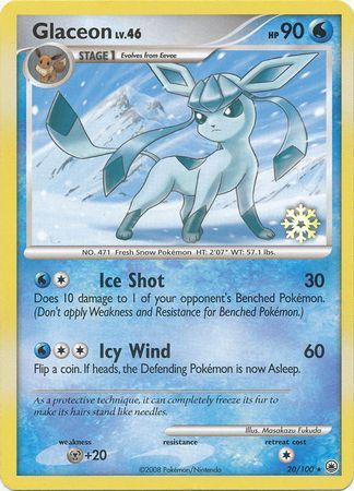 Glaceon (20/100) [Countdown Calendar Promos] | Mega City Incorporated