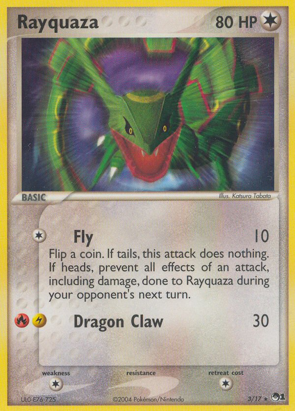 Rayquaza (3/17) [POP Series 1] | Mega City Incorporated