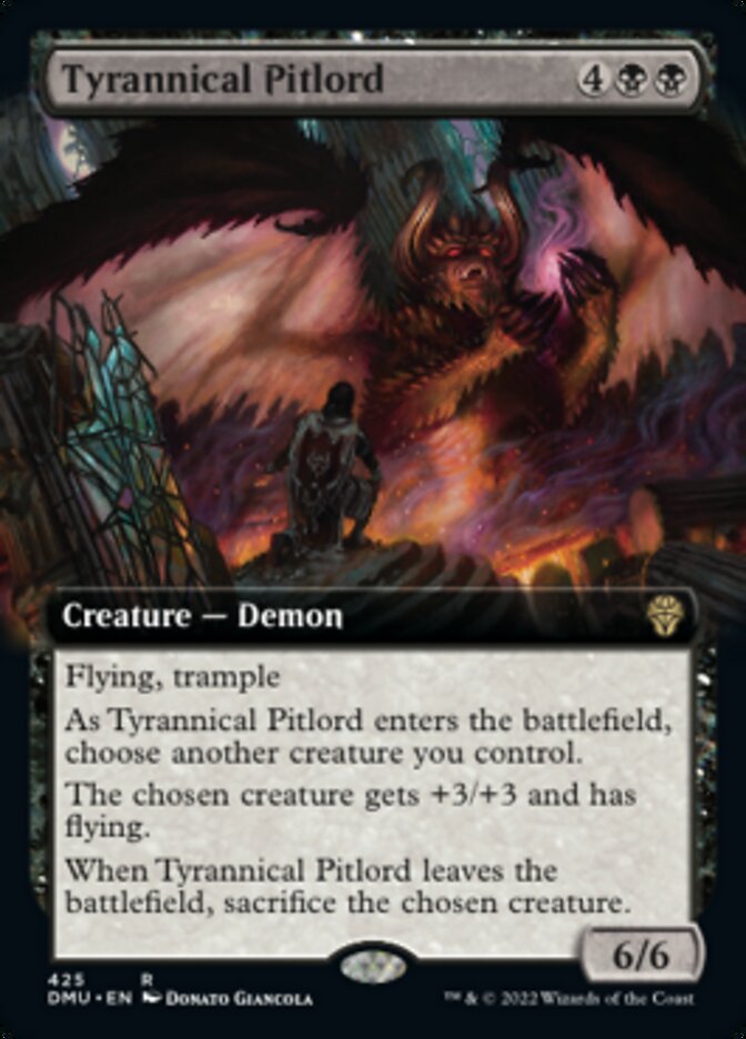 Tyrannical Pitlord (Extended Art) [Dominaria United] | Mega City Incorporated