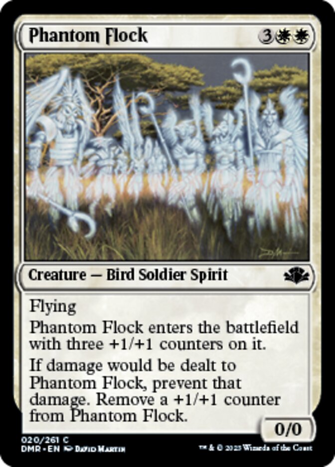 Phantom Flock [Dominaria Remastered] | Mega City Incorporated