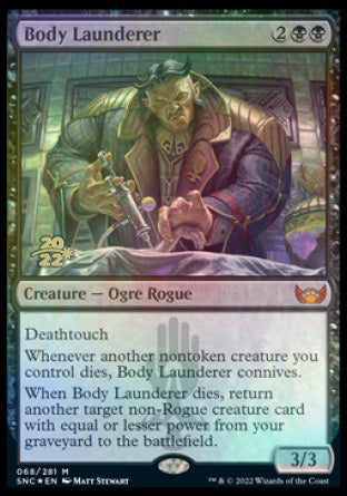 Body Launderer [Streets of New Capenna Prerelease Promos] | Mega City Incorporated