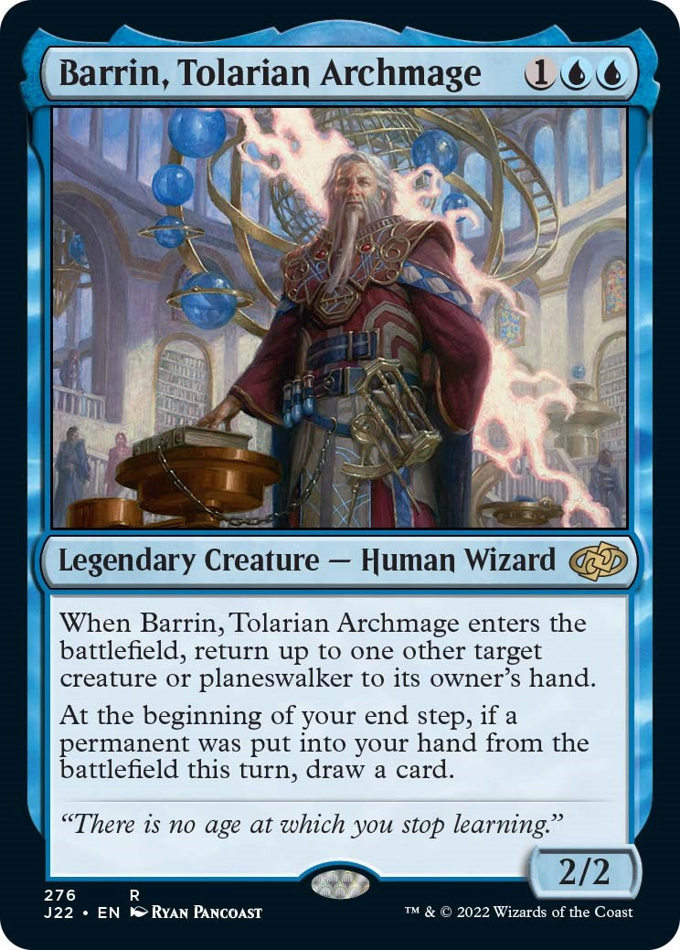 Barrin, Tolarian Archmage [Jumpstart 2022] | Mega City Incorporated