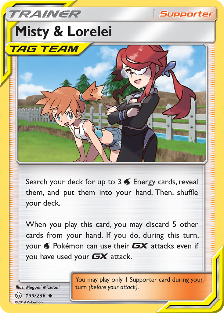 Misty & Lorelei (199/236) [Sun & Moon: Cosmic Eclipse] | Mega City Incorporated