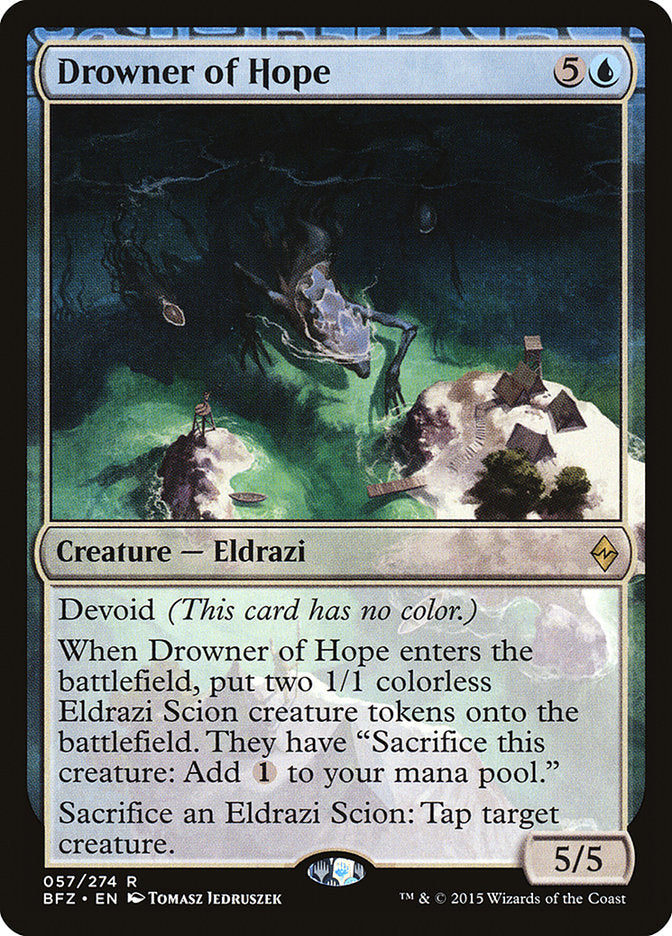 Drowner of Hope [Battle for Zendikar] | Mega City Incorporated