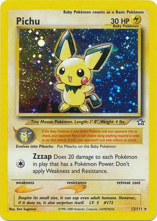 Pichu (12/111) [Neo Genesis Unlimited] | Mega City Incorporated