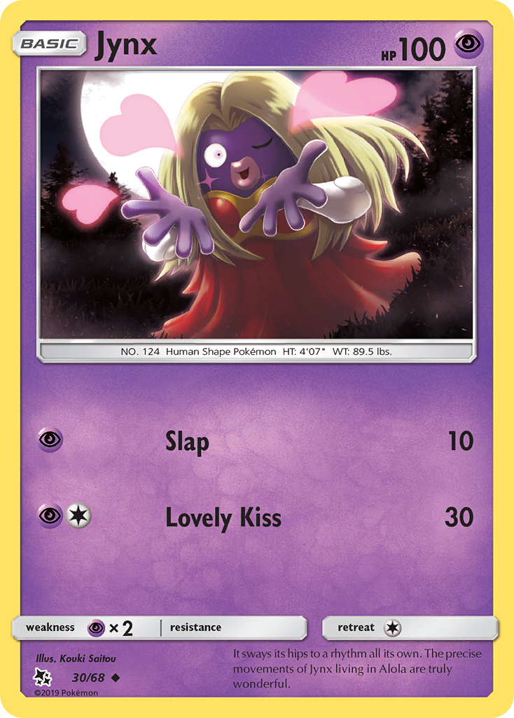 Jynx (30/68) [Sun & Moon: Hidden Fates] | Mega City Incorporated