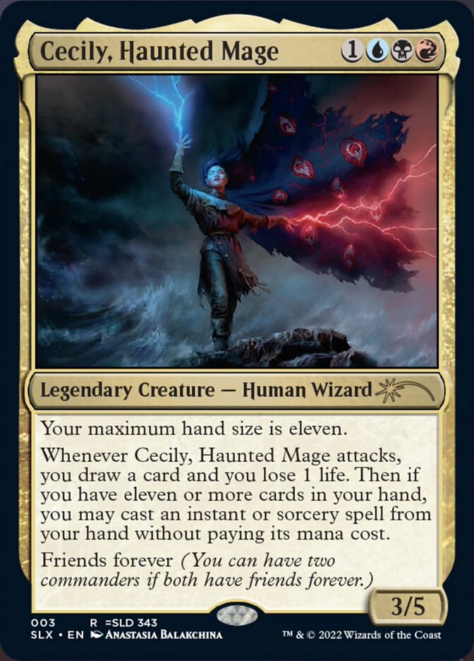 Cecily, Haunted Mage [Secret Lair: Universes Within] | Mega City Incorporated