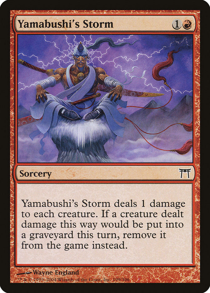 Yamabushi's Storm [Champions of Kamigawa] | Mega City Incorporated